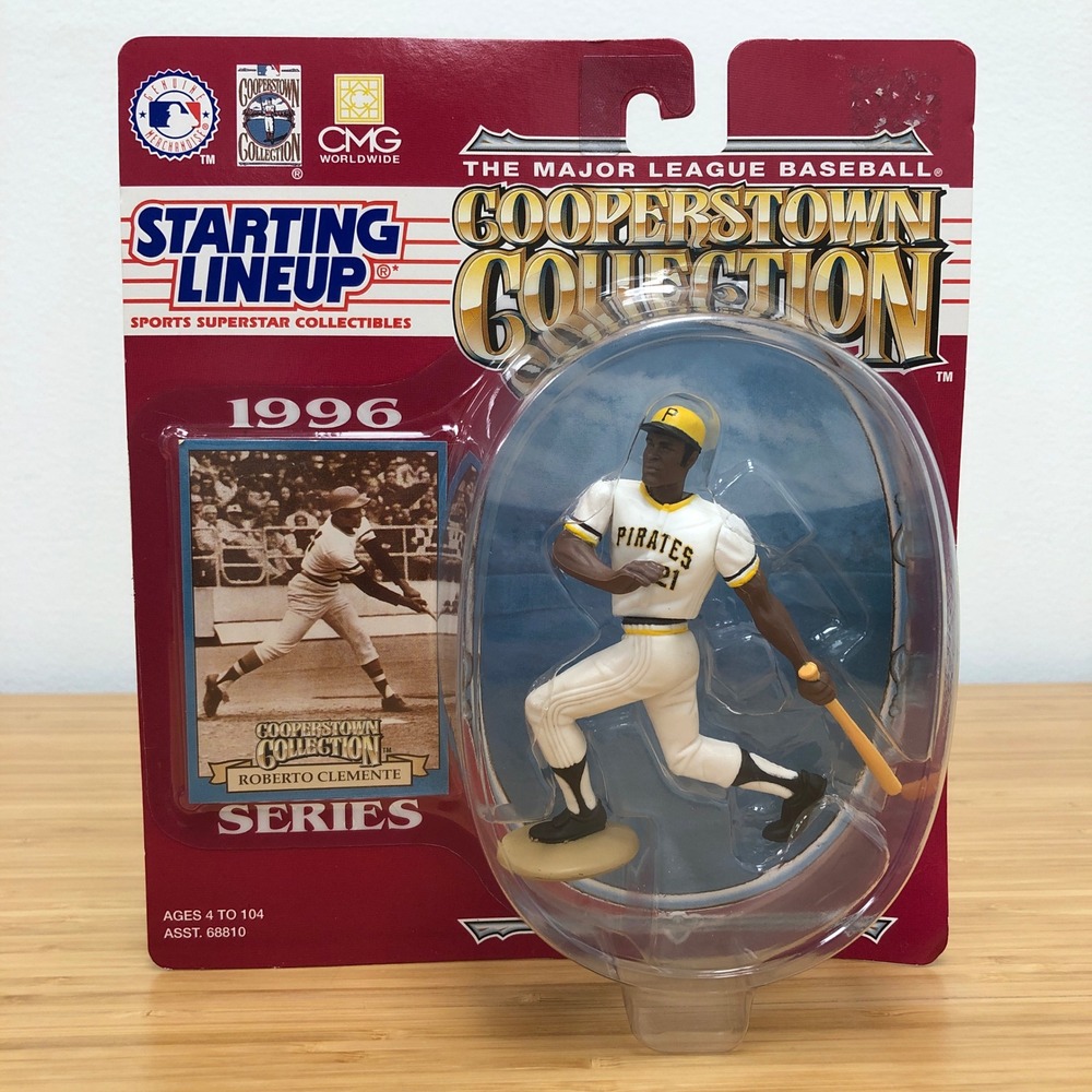 Kenner Starting Lineup Action Figure Fans White Roberto Clemente 1996